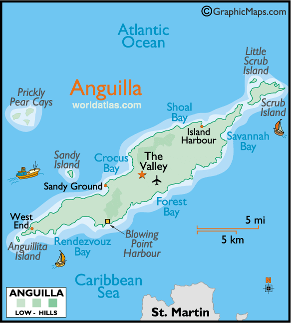 Anguilla map